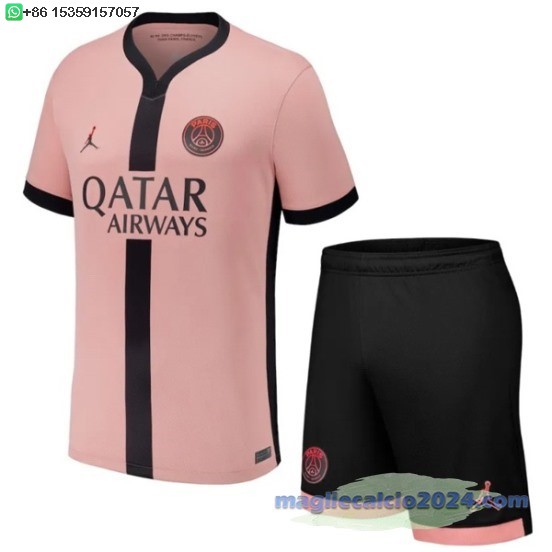 Terza Set Completo Uomo Paris Saint Germain 2024 2025 Poco Prezzo