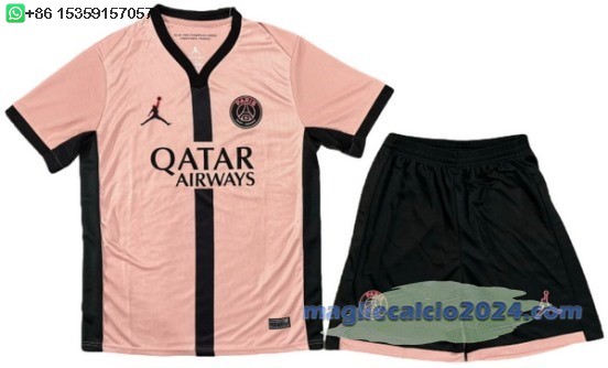 Terza Set Completo Uomo Paris Saint Germain 2024 2025 Poco Prezzo