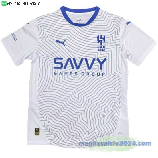 Thailandia Away Maglia Calcio Al Hilal Saudi FC 2024 2025 Poco Prezzo