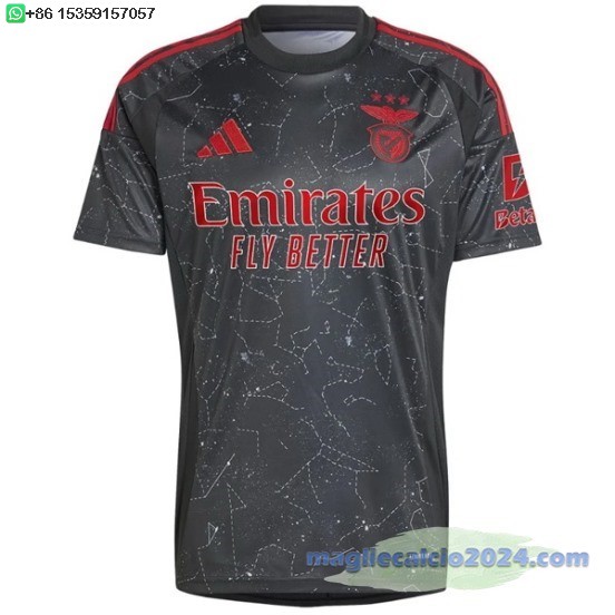 Thailandia Away Maglia Calcio Benfica 2024 2025 Poco Prezzo