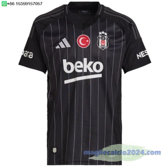 Thailandia Away Maglia Calcio Besiktas 2024 2025 Poco Prezzo