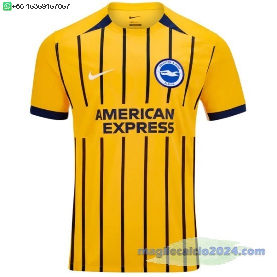 Thailandia Away Maglia Calcio Brighton 2024 2025 Poco Prezzo