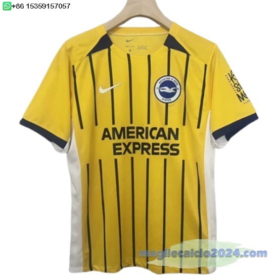 Thailandia Away Maglia Calcio Brighton 2024 2025 Poco Prezzo