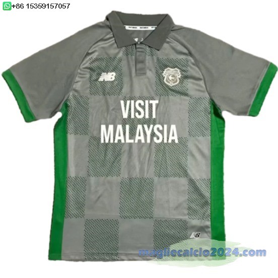 Thailandia Away Maglia Calcio Cardiff City 2024 2025 Poco Prezzo