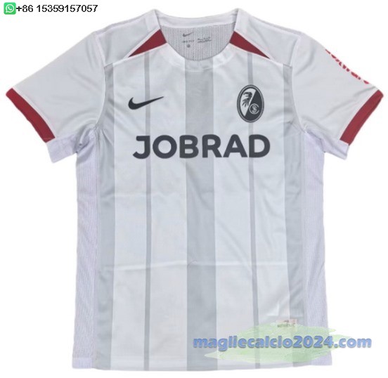 Thailandia Away Maglia Calcio Freiburg 2024 2025 Poco Prezzo