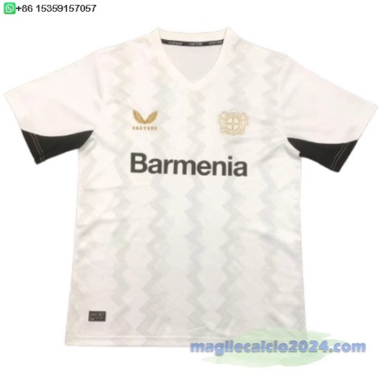 Thailandia Away Maglia Calcio Leverkusen 2024 2025 Poco Prezzo