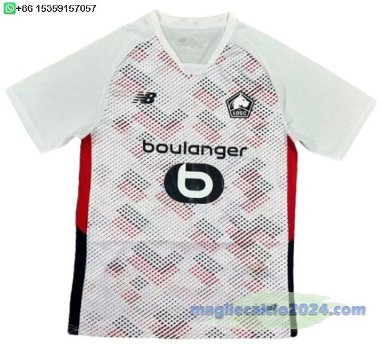 Thailandia Away Maglia Calcio Lille 2024 2025 Poco Prezzo