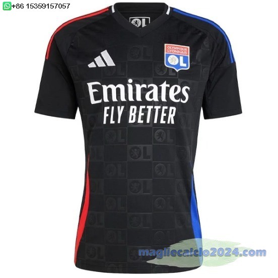 Thailandia Away Maglia Calcio Lyon 2024 2025 Poco Prezzo