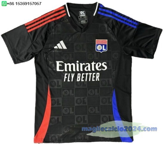 Thailandia Away Maglia Calcio Lyon 2024 2025 Poco Prezzo