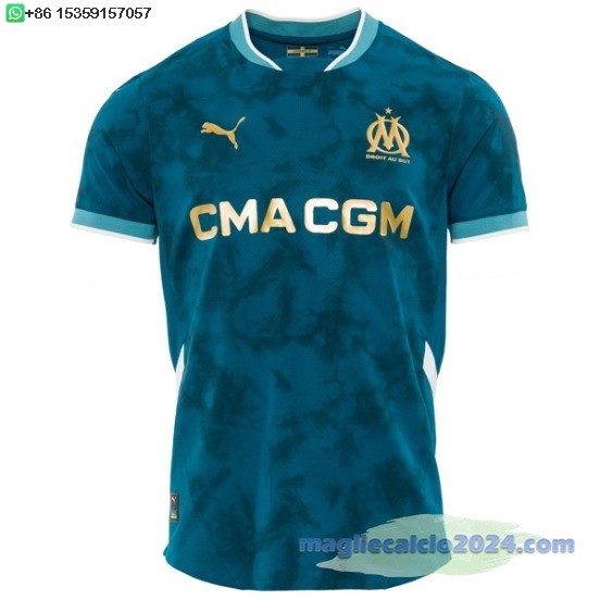 Thailandia Away Maglia Calcio Marsella 2024 2025 Poco Prezzo