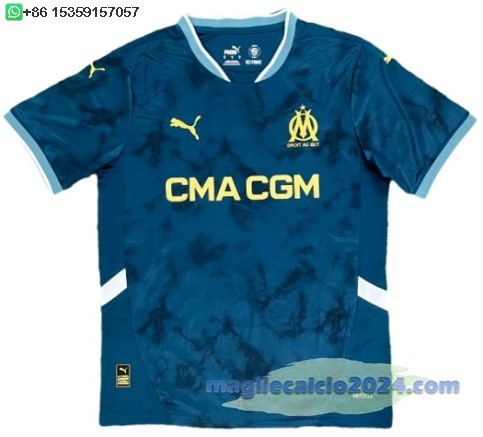 Thailandia Away Maglia Calcio Marsella 2024 2025 Poco Prezzo