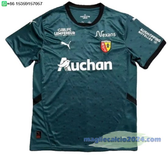 Thailandia Away Maglia Calcio RC Lens 2024 2025 Poco Prezzo