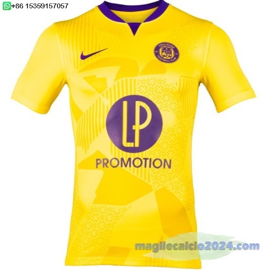 Thailandia Away Maglia Calcio Toulouse 2024 2025 Poco Prezzo
