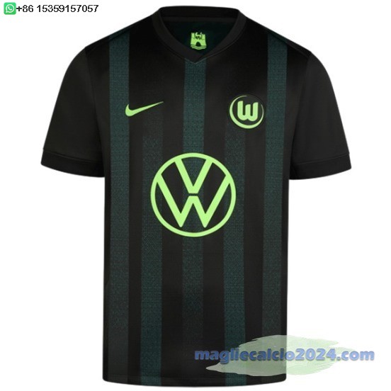 Thailandia Away Maglia Calcio Wolfsburgo 2024 2025 Poco Prezzo