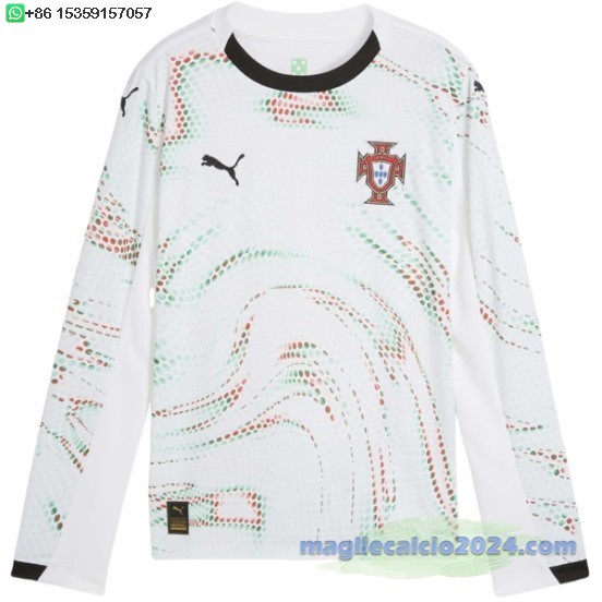 Thailandia Away Manica lunga Portogallo 2025 Poco Prezzo