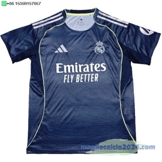 Thailandia Away concetto Maglia Calcio Real Madrid 2025 2026 Poco Prezzo
