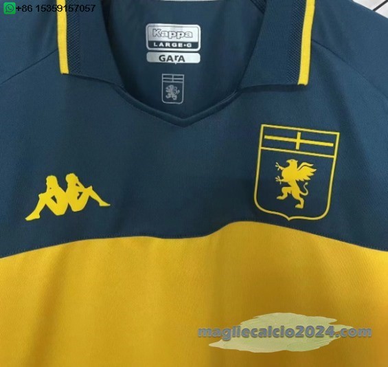 Thailandia Fourth Maglia Calcio Genoa 2024 2025 Poco Prezzo