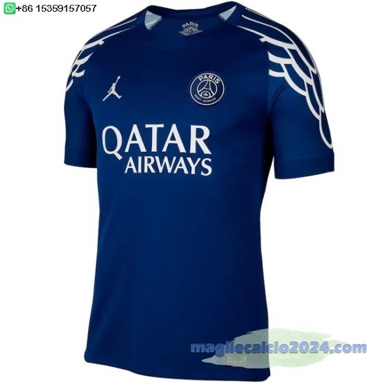 Thailandia Fourth Maglia Calcio Paris Saint Germain 2024 2025 Poco Prezzo