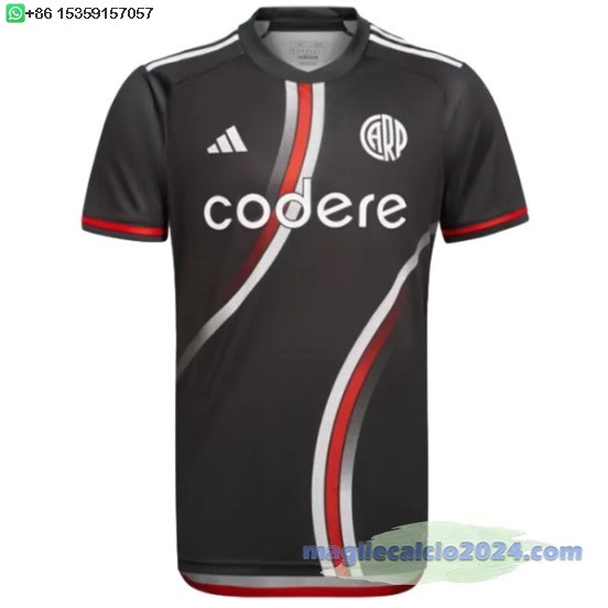 Thailandia Fourth Maglia Calcio River Plate 2024 2025 Poco Prezzo