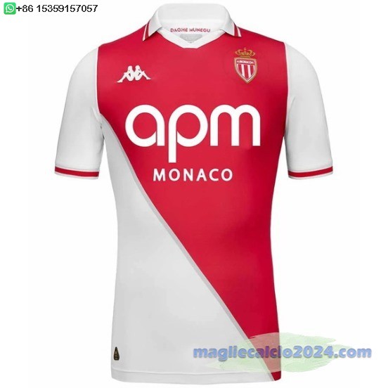 Thailandia Home Maglia Calcio AS Monaco 2024 2025 Poco Prezzo