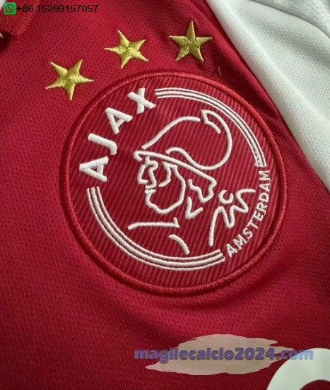 Thailandia Home Maglia Calcio Ajax 2024 2025 Poco Prezzo
