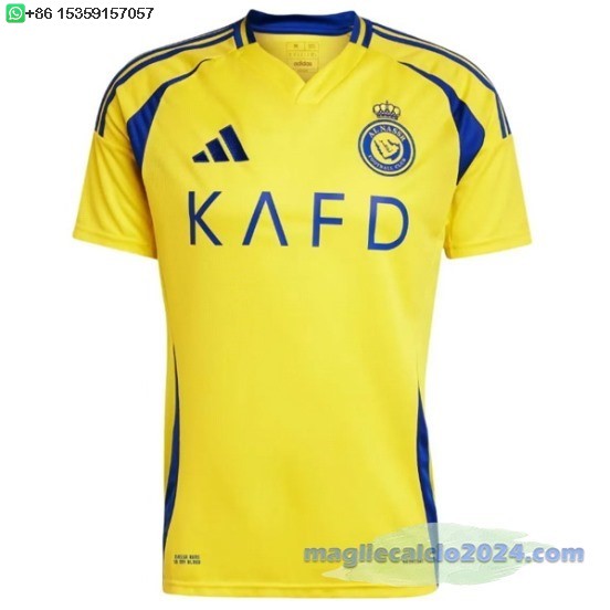 Thailandia Home Maglia Calcio Al Nassr 2024 2025 Poco Prezzo