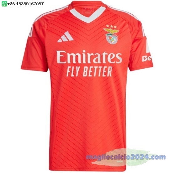 Thailandia Home Maglia Calcio Benfica 2024 2025 Poco Prezzo
