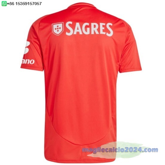 Thailandia Home Maglia Calcio Benfica 2024 2025 Poco Prezzo