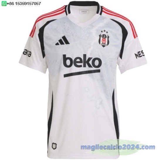Thailandia Home Maglia Calcio Besiktas 2024 2025 Poco Prezzo