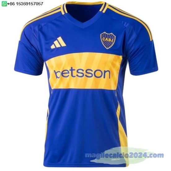 Thailandia Home Maglia Calcio Boca Juniors 2024 2025 Poco Prezzo