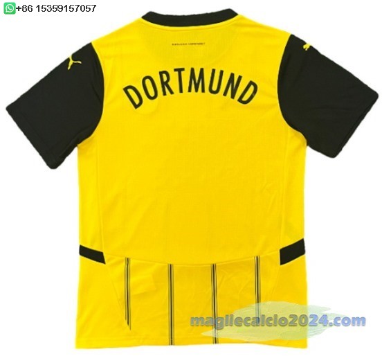 Thailandia Home Maglia Calcio Borussia Dortmund 2024 2025 Poco Prezzo