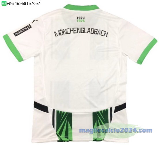 Thailandia Home Maglia Calcio Borussia Monchengladbach 2024 2025 Poco Prezzo