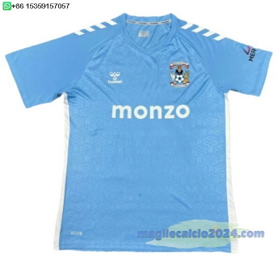 Thailandia Home Maglia Calcio Coventry City 2024 2025 Poco Prezzo