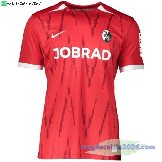 Thailandia Home Maglia Calcio Freiburg 2024 2025 Poco Prezzo