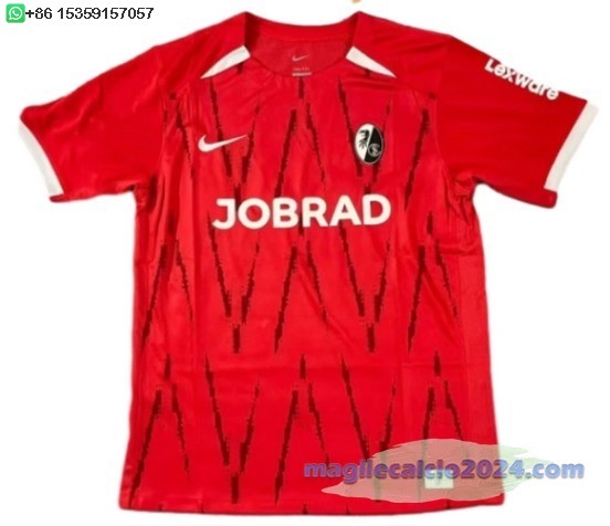 Thailandia Home Maglia Calcio Freiburg 2024 2025 Poco Prezzo