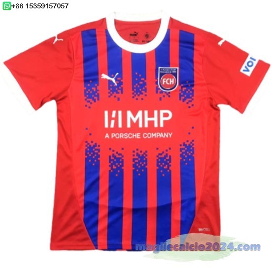 Thailandia Home Maglia Calcio Heidenheim 2024 2025 Poco Prezzo