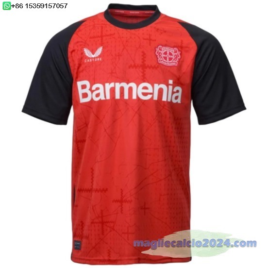 Thailandia Home Maglia Calcio Leverkusen 2024 2025 Poco Prezzo