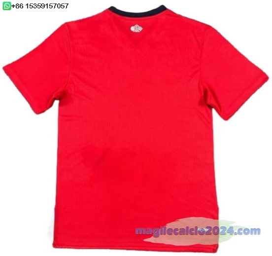 Thailandia Home Maglia Calcio Lille 2024 2025 Poco Prezzo