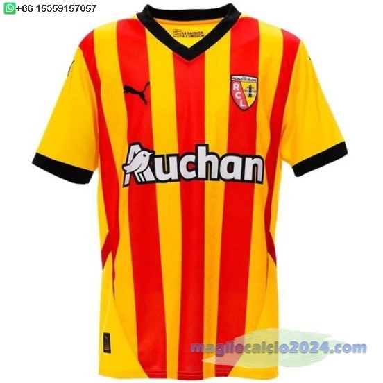 Thailandia Home Maglia Calcio RC Lens 2024 2025 Poco Prezzo