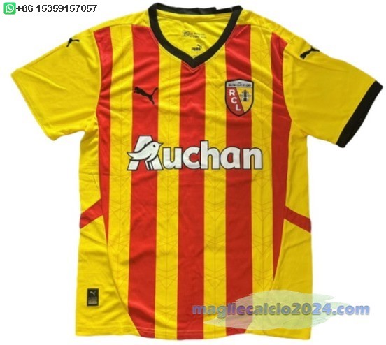 Thailandia Home Maglia Calcio RC Lens 2024 2025 Poco Prezzo