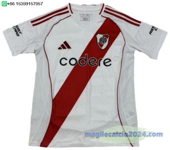 Thailandia Home Maglia Calcio River Plate 2024 2025 Poco Prezzo