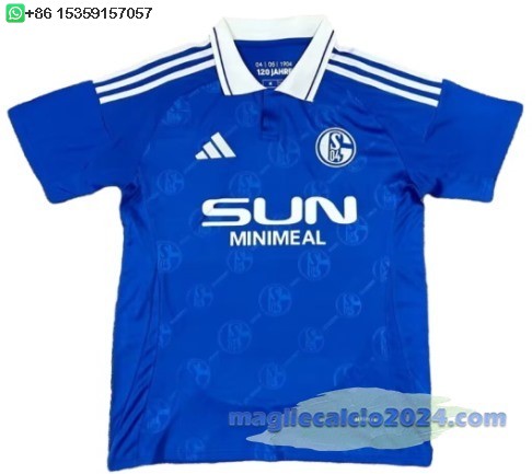 Thailandia Home Maglia Calcio Schalke 04 2024 2025 Poco Prezzo