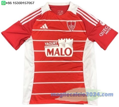 Thailandia Home Maglia Calcio Stade Brestois 2024 2025 I Poco Prezzo
