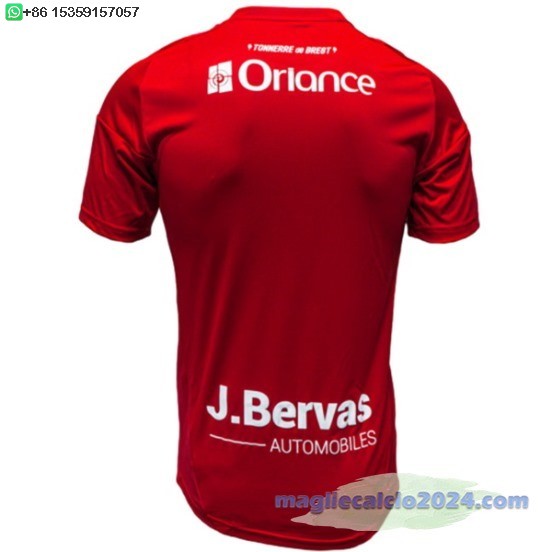 Thailandia Home Maglia Calcio Stade Brestois 2024 2025 Poco Prezzo