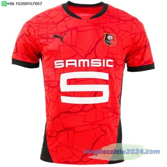 Thailandia Home Maglia Calcio Stade Rennais 2024 2025 Poco Prezzo