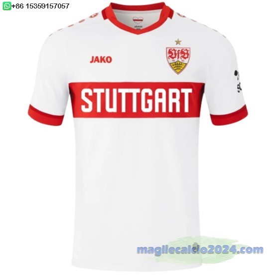 Thailandia Home Maglia Calcio Stuttgart 2024 2025 Poco Prezzo