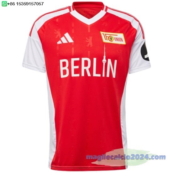 Thailandia Home Maglia Calcio Union Berlin 2024 2025 Poco Prezzo