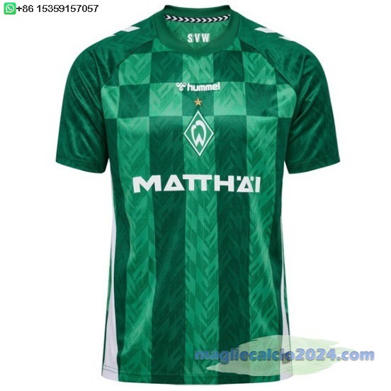 Thailandia Home Maglia Calcio Werder Bremen 2024 2025 Poco Prezzo