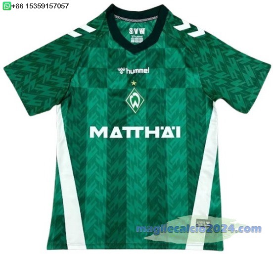 Thailandia Home Maglia Calcio Werder Bremen 2024 2025 Poco Prezzo