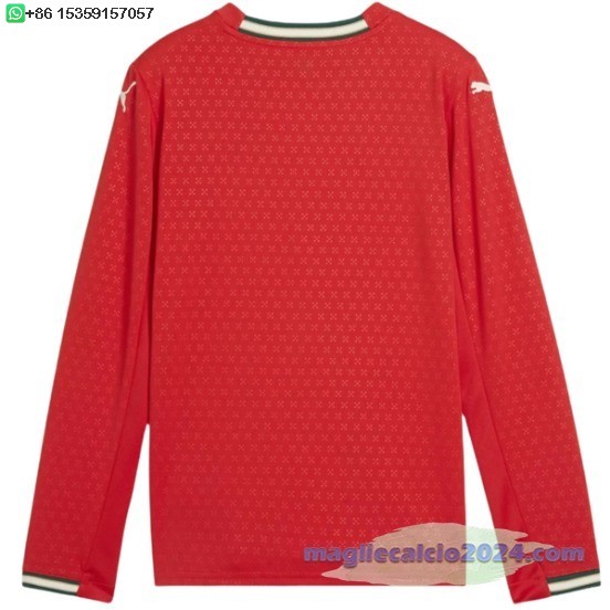 Thailandia Home Manica lunga Portogallo 2025 Poco Prezzo